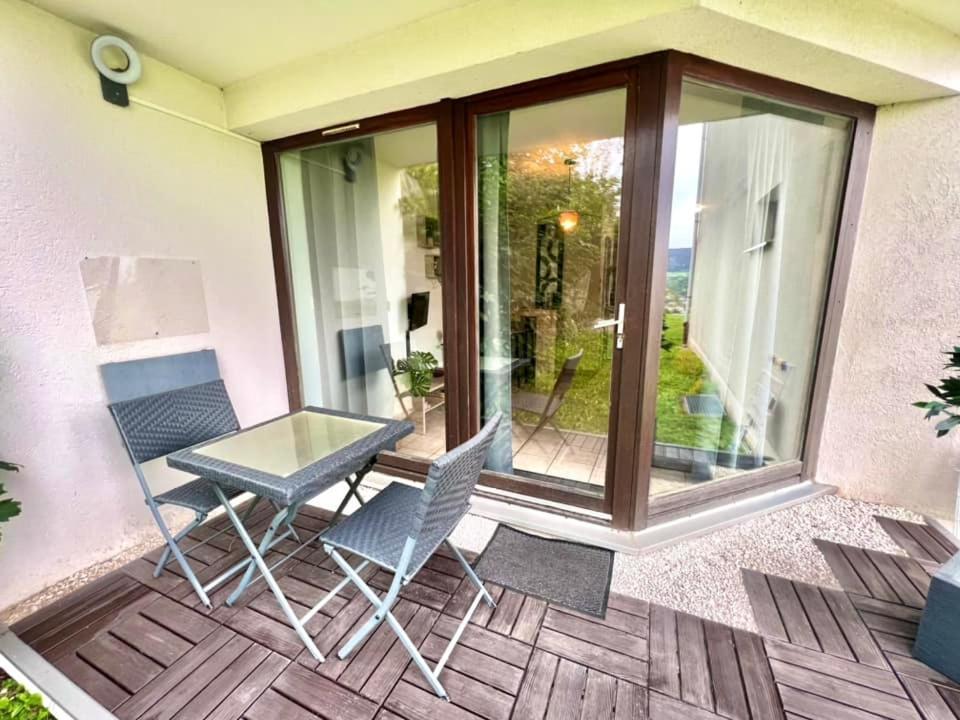 Joli Studio Cosy, Vue Magnifique Et Terrasse Privee Gérardmer Eksteriør bilde
