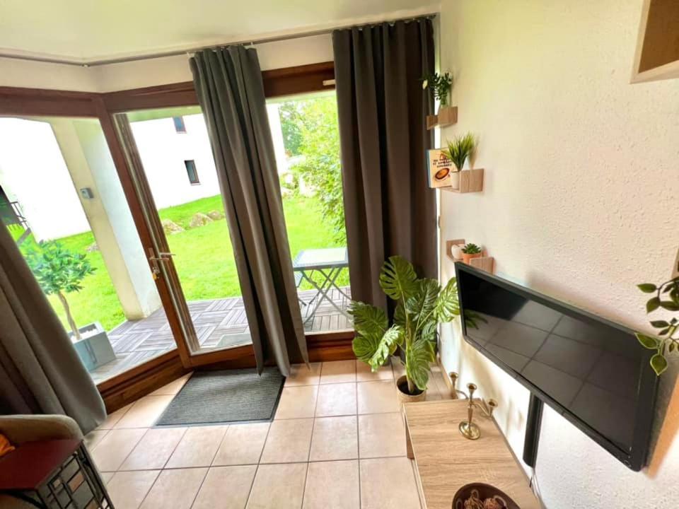 Joli Studio Cosy, Vue Magnifique Et Terrasse Privee Gérardmer Eksteriør bilde