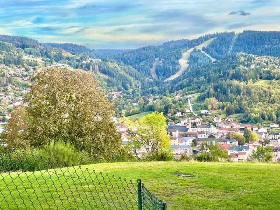 Joli Studio Cosy, Vue Magnifique Et Terrasse Privee Gérardmer Eksteriør bilde